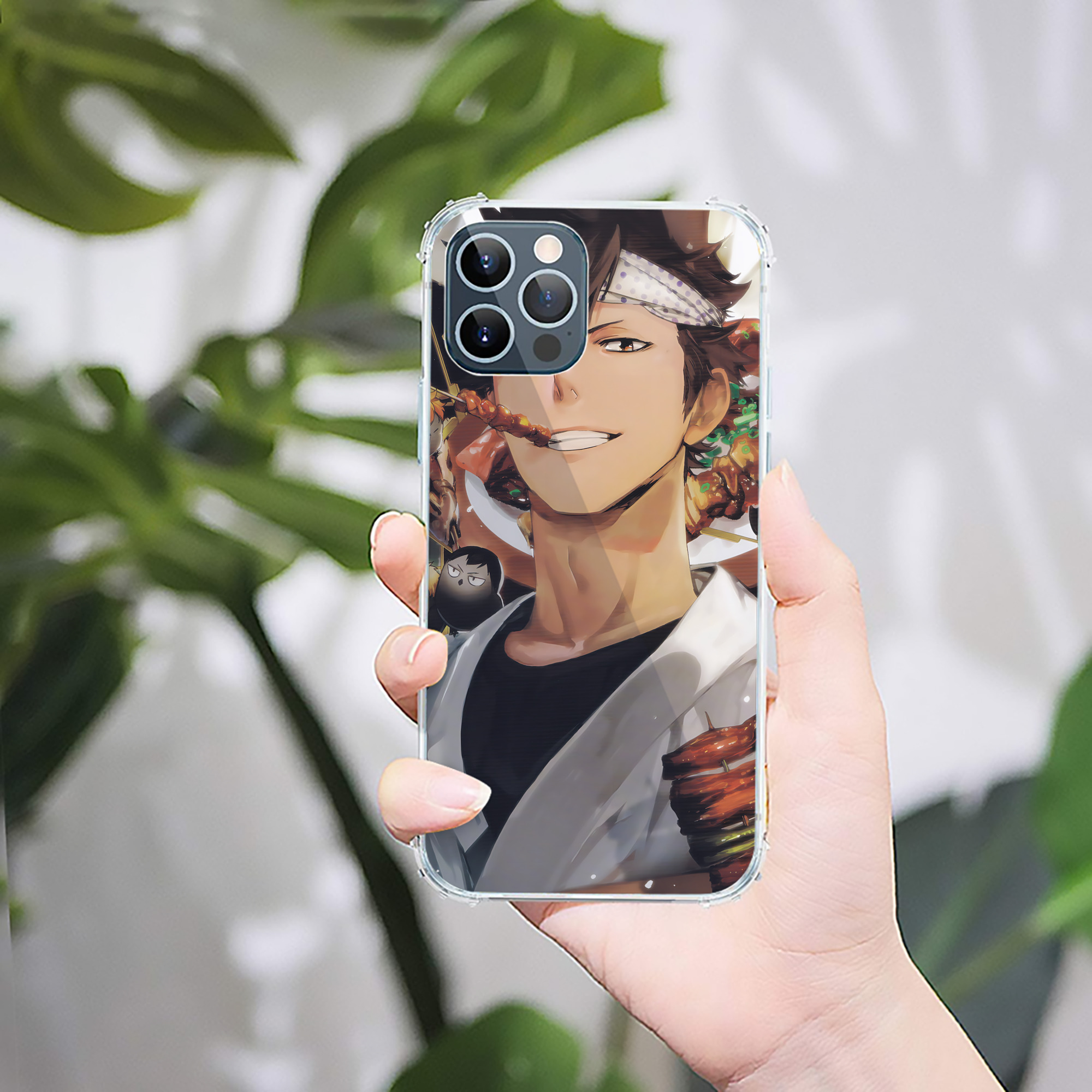 （画像用） ハイキュー!! Haikyu!! 【iPhone 12シリーズ対応】透明スマホケース（クリアソフトケース）